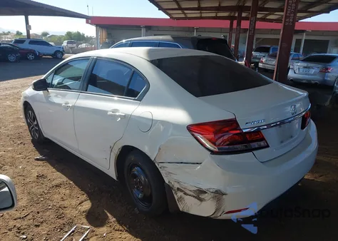 2014 Honda Civic Ex из США, поврежденный, VIN 19XFB2F8XEE080757